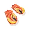 Lobster Scissors Oven Gloves Pair