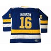 Hanson Brothers Hockey Jersey 16 Charlestown Chiefs 17 Jeff Slap