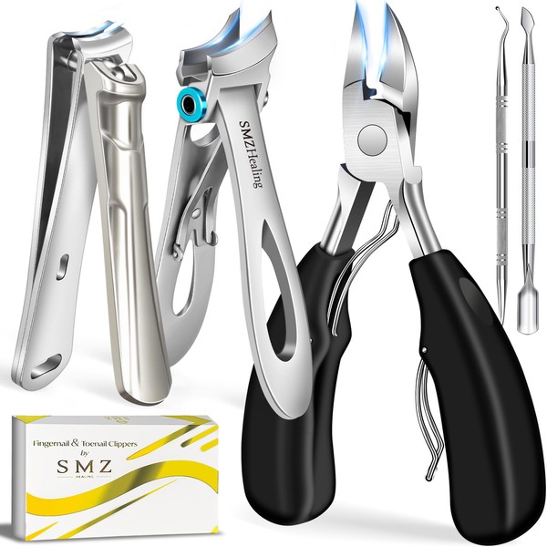 Toenail Clippers for Seniors Ingrown Thick Toenails, Heavy Duty Large