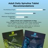 ENERGYbits/RECOVERYbits - Organic Spirulina & Chlorella Tablets - Single Serving