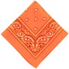 Vibrant Neon Polyester Bandana (20"x20") - 1 Pc - Perfect