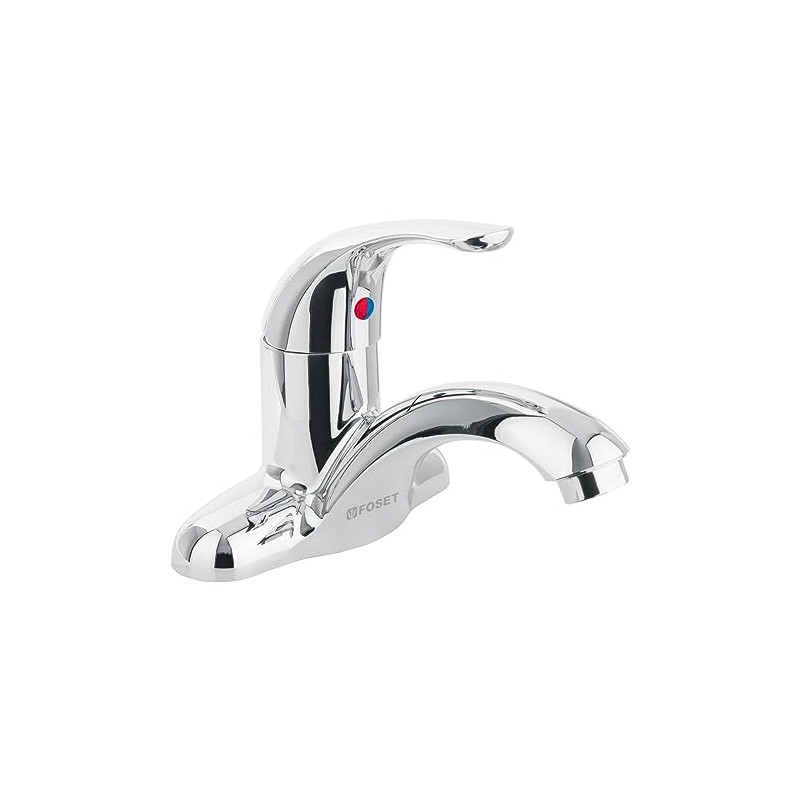 Foset Basic MP-419, Monomando plástico para lavabo nariz curva