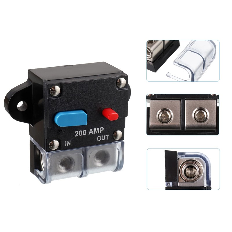 EPLZON 200A Resettable Circuit Breaker - 200 Amp Self Recovery