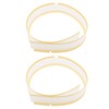 LT Easiyl Pack of 2 Lower Door Seal for Dishwasher