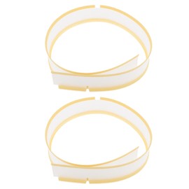 LT Easiyl Pack of 2 Lower Door Seal for Dishwasher 809006501 Compatible with Frigidaire Compatible with Electrolux