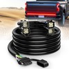 MICTUNING Tail Light Wire Harness Compatible with 2018-2021 Chevy Silverado/GMC