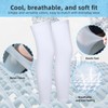 4 Pieces Compression Leg Sleeve Full Length Leg Sleeves Sports