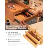 DJAR Large Sketchbox with 3-Drawer Storage, Adjustable Beech Wood Desktop