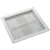 Kuriyama K-1291 Square Dish Separate, White, 9.3 x 9.8 x
