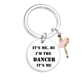 Nfyxcaz Dancer Gifts for Women Girls Dance Teacher Keychain Gifts Dancer Lovers Gifts Appreciation Gifts for Dance Teacher