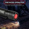 PeakPlus LED Tactical Flashlight PTAC1000 [2 Pack] - Single Mode,