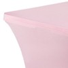 Tablecloths Stretchy Breathable Washable Lightweight Table Cover for Salon Party