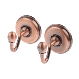 Hicello 2Pcs Antique Curtain Tiebacks Red Copper Vintage Wall Hooks Window Curtain Drapery Tieback Door Tassel Hooks Holder Hanger Room Decor With Screws