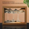 Moving Sand Art Picture 3D Dynamic Quicksand Painting Ornament Decoration