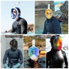 AECIWELL Full Face Snorkel Mask with Latest Dry Top System,Foldable