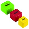 Nino Percussion NINO507-MC Holzshakers quadratisch dreiteilig
