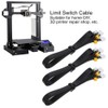 3Pcs Limit Switch Connecting Cable, Limit Switch Wire, for Ender