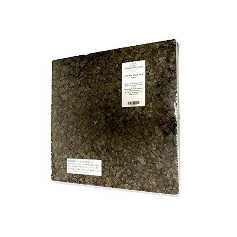 Jelinek Cork Cork Wall Tile Squares - Dark (4 Count)