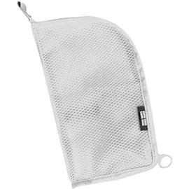 GANPUB 1Pc Travel Toothbrush Storage Bag, Portable Travel Cosmetic Bag Toilet Pouch, Toothbrush Toothpaste Cosmetics Storage Bag Case Container Toothbrushes and Accessories（White）