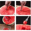 LSTKLY Watermelon Cutter Watermelon Fork Slicer Cutter,2-in-1 Watermelon Fruit Stainless