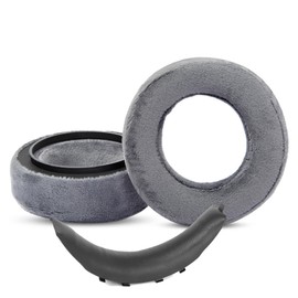 DowiTech Soft Replacement Ear Pads and Headband Compatible with Beyerdynamic DT700 Prox DT900 Prox Headphones Ear Pad Cover with Comfortable Fabric and Memory Foam