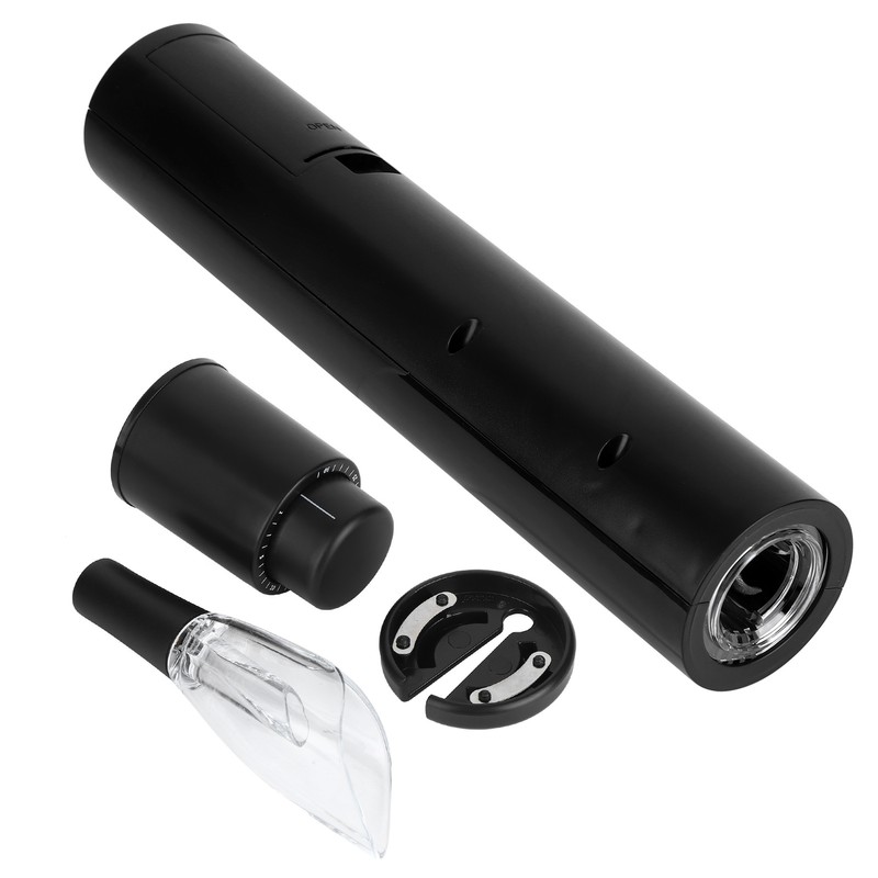 3PCS/Set Electric Wine Bottle Opener Set with Bottle Pourer Press