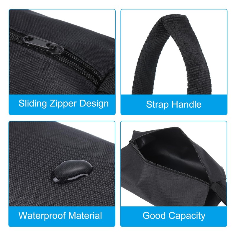 PATIKIL 12" Zipper Tool Pouch, Multipurpose Tool Bag Waterproof Tote