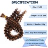 XGY Hair Braiding Hair Synthetic Boho Hair for Braiding, 18