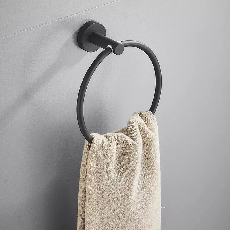 Stainless Steel Towel Ring - Bath Towel Holder Towel Ring
