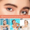 LOPHE Eyebrow Pen with 4 Fork Tip, Long-lasting Waterproof Eyebrow