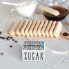 MOJIEZUO Sugar Packet Holder for Coffee Bar, Acrylic Sugar Packets