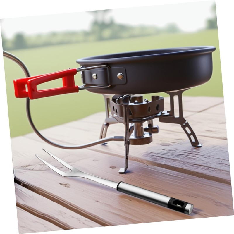 BESPORTBLE BBQ Accessories 2 Stainless Steel Forks Long Handle for