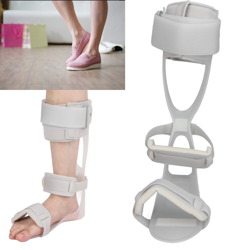 Ankle Foot Orthosis Support Adjustable Skid Resistance Foot Orthosis Fixation
