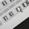 10 Packs Metal Dental Teeth Orthodontics Brackets Braces Mini With