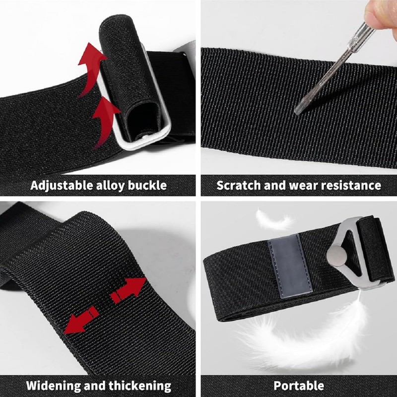 WADY 2-in-1 Travel Belt for Luggage Straps Bungees Luggage Strap