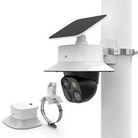 HOLACA Pole Mount & Sun Rain Shade Cover for eufy SoloCam S340