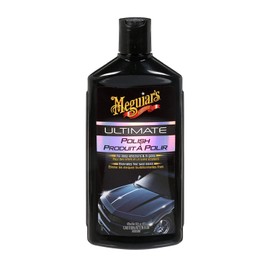 Meguiar's Ultimate Polish – Pulidor Previo a la Cera para Autos – Alto Brillo, Elimina Micro Rayones, Aumenta Profundidad del Color – 473 ml