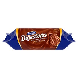 McVities Milk Chocolate Digestives Roll (266-gram) 2-pack Imported from UK