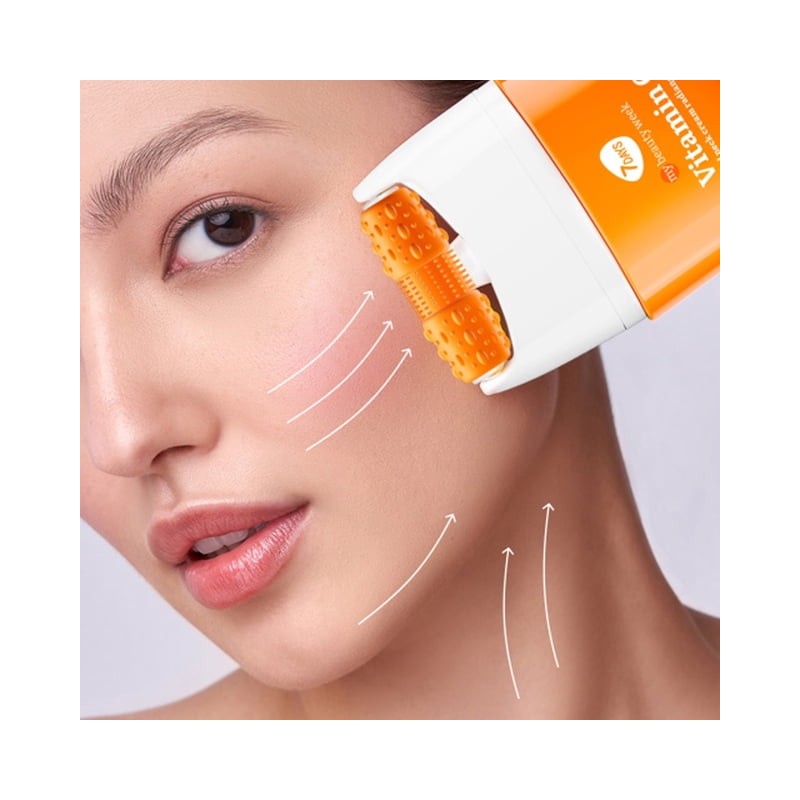 Crema para Rostro y Cuello 7Days Vitamina C, 40 ml
