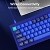 Keychron Q7 Wired Custom Mechanical Keyboard, 70% Layout QMK/VIA Programmable