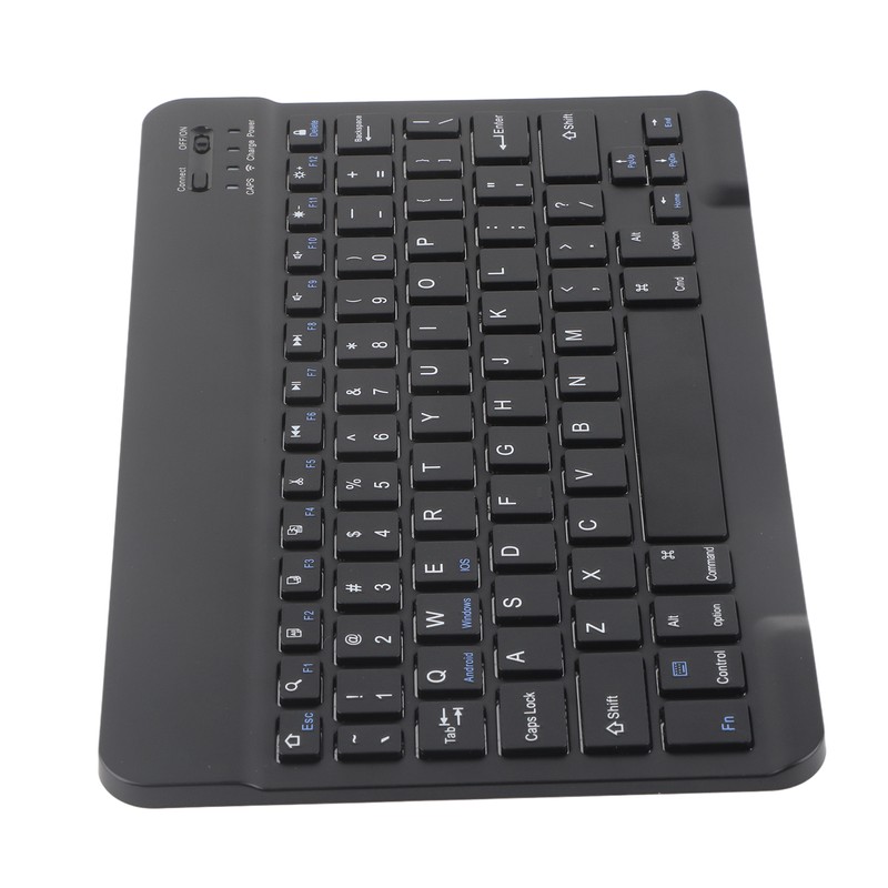 Wireless Bluetooth Keyboard 10Inch Lightweight UltraWide for Android IOS/Windows(Black )