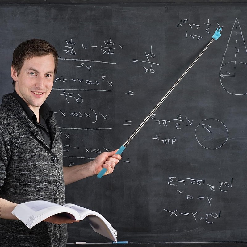 Pack of 4 Telescopic Pointing Sticks, Extendable Hand Pointers, Finger