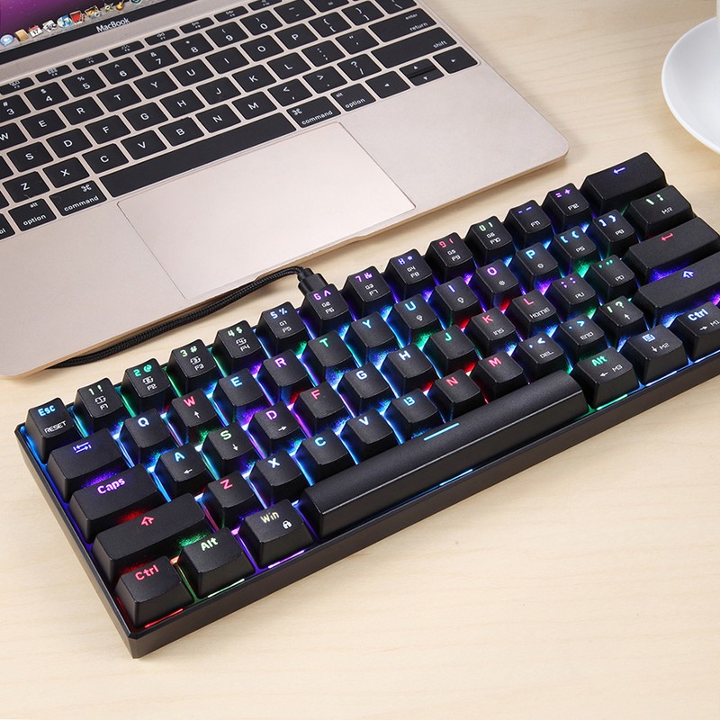 MOTOSPEED CK61 RGB Mechanical Gaming Keyboard OUTMU Red Switches Keyboard