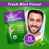 225 Piece BrightWorks Fresh Mint + Whitening Dental Flossers with