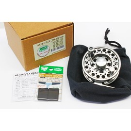 Akisco Air Light Fly Reel ARA-1D Reel with Foot Cover #2/3 Gun Metal