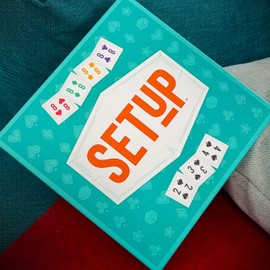 Bezzerwizzer Studio, SETUP, Family Game, Board Game, 2-4 Players, From 8+ Years, 25 Minutes, German, Multilingual