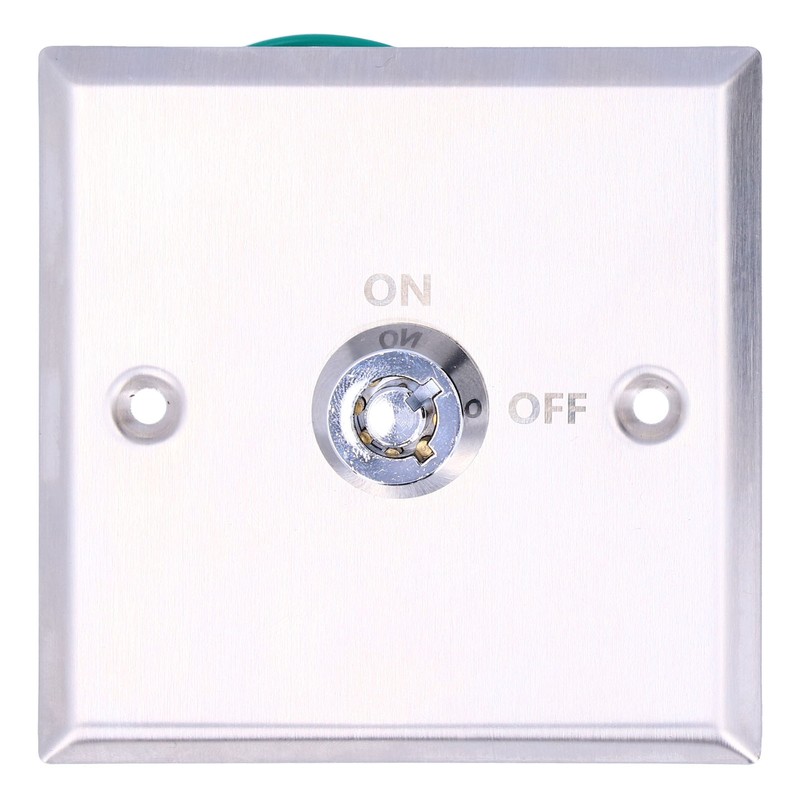 Door Key DC 12V Switch Stainless Steel Access Control On/Off