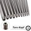 Saipor 11 Pieces 200 mm Torx Long Screwdriver Bit Set,