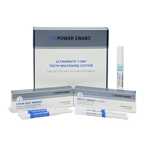 Power Swabs - 7 Day Professional Teeth Whitening Kit -