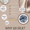 Suncdelv Slik Toalla De Seda Para El Cabello, Resistente A